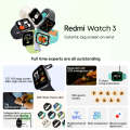 Original Xiaomi Redmi Watch 3, 1.75 inch AMOLED Screen 5 ATM Waterproof, Support Heart Rate Monit...