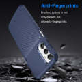 For Samsung Galaxy A24 4G Thunderbolt Shockproof TPU Phone Case(Blue)