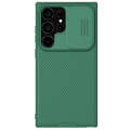 For Samsung Galaxy S24 Ultra 5G NILLKIN Black Mirror Pro Series Camshield PC Phone Case(Green)