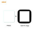 For Fitbit Versa 2 2 PCS ENKAY Hat-Prince 3D Full Screen Soft PC Edge + PMMA HD Screen Protector ...
