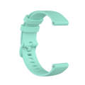 20mm Silicone Watch Band For Huami Amazfit GTS / Samsung Galaxy Watch Active 2 / Gear Sport(Teal ...