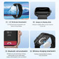 DT102 1.9-Inch Heart Rate/Blood Oxygen Monitoring Bluetooth Call Watch With NFC Function, Color: ...