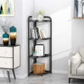 4 Tier Storage Rack Organizer - Stylish Metal 4 Tier Multipurpose Kitchen Shelf Corner Storage Ra...