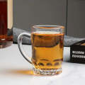 Mini Glass Teacups - Set of 6 Stylish Mini Turkish Glass Teacups (90ml)