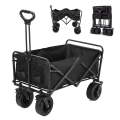 Collapsible Utility Wagon - All Terrain Collapsible Utility Wagon For Sand Heavy Duty Folding Out...