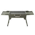 Portable Camping Grill - Lifestyle Camping Outdoor Collapsible Portable Charcoal Grill