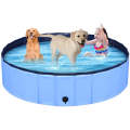 Pet Swimming Bathtub Pool - Collapsible Hard Plastic Pet Swimming Bathtub Pool (Small)
