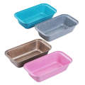 Bread Baking Pan - Colorful Non-stick Coating Carbon Steel Rectangular Loaf Bread Baking Pan (28x...