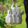 Gardening Tools Kit - Set of 9 Ergonomic Grip Aluminium Alloy Gardening Tools with Bag