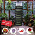 Herb Drying Rack - 8 Layer Collapsible Mesh Hanging Drying Net with Zipper, Garden Gloves, Prunin...