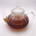 Borosilicate Glass Teapot - Vintage-Inspired 600ml Borosilicate Glass Teapot