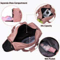 Duffel Bag Set - Portable Travel Fitness Women's Duffel Bag Set with Microfiber Towel & Water Bottle
