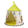 Kids Castle Tent - Yellow Children Indoor Castle Tent for Girls and Boys