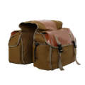 Bike Saddle Pannier - Bag Bike Saddle Pannier Bicycle Rear Rack Seat Canvas Pack Cycling Pouch