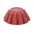 Cake Mould Pans - Set of 2 Red Alloy Steel 19x8cm Cake Mould