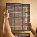 Storage Cabinet - Small Parts Storage Cabinet Bin with 39 Drawers