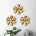 Wall Accent Decoration Set - 3 Piece Flower Wall Hanging 3D Floral Design Style Wall Accent Decor...