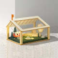 Wooden Hamster Cage - Custom Transparent Acrylic Hamster Cage Small House Habitat Hutch