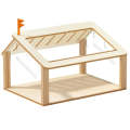 Wooden Hamster Cage - Custom Transparent Acrylic Hamster Cage Small House Habitat Hutch