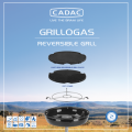 Cadac Grillogas Reversible Grill