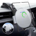 Dual Coil Car Phone Holder Wireless Charger