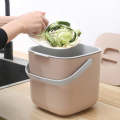 Household Creative Kitchen Trash Can With Cover Simple Fashion Classification Garbage Bin Residue...
