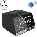 K11 Bluetooth Alarm Clock Speaker Creative Digital Music Clock Display Radio with Dual USB Interf...
