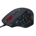 REDRAGON Aatrox 6200DP RGB MMO Gaming Mouse - Black