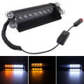 8W 800LM 8-LED 3-Modes Adjustable Angle Car Strobe Flash Dash Emergency Light Warning Lamp with S...
