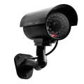 Waterproof Dummy CCTV Camera With Flashing LED For Realistic Looking for Security Alarm