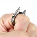 Women Men Safety Survival Ring Tool Self Defence Stainless Steel Finger Defense Ring