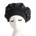 2 PCS TJM-301 Night Cap With Wide Brim And Elasticity Headband Ladies Chemotherapy Cap Hair Care Hat