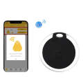 2 PCS Round Bluetooth Anti-Lost Device Mobile Phone Key Two-Way Object Finding Alarm