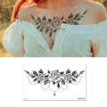 10 PCS Waterproof Tattoo Sticker Clavicle Chest Scar Covering Sticker