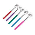 Bear Claw Shape Stainless Steel Telescopic Massage Scratcher, Random Color Delivery