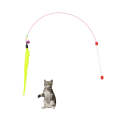 Wire Funny Cat Stick With Bell Cat Toy