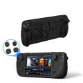 For Steam Deck V V4-1 Silicone Non-slip Protective Case for Pocket Consoles with Holder Function
