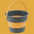 Medium 10L Folding Thickened Portable Plastic Bucket Outdoor Fishing Barrel Car Travel Wash Barrel
