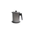 Kitchen Stainless Steel Oil Filter Tank Pot -GREY