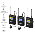 UHF Dual-channel wireless microphone system