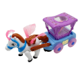 Interactive Musical Unicorn Cart Toy For Kids With Light HD928-2