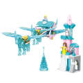 285-Piece Girl's Ice and Snow Castle Building Blocks F51-2-45