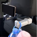 2 In 1 Headrest Hook And Phone Holder
