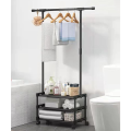 3-Tier Clothes and Shoe Organizer with 360 Wheels RK-38