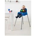 Baby's Feeding Highchair With Detachable Tray And Safety Belt MC-22 MC-22 BLUE