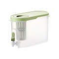 3.9L Refrigerator Transparent Beverage Dispenser With Tap SYF-029 H001 GREEN
