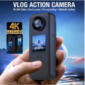 4K Ultra HD Handheld Dual Screen Action Camera 03000194