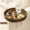 25cm Wooden Clip-On Sofa Armrest Tray Table X59-ST250