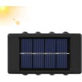 2 Portable Solar Powered Up and Down Outdoor 8LED Light FA-08