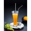 4Pcs Of Stainless Steel Reusable Straw With Brush